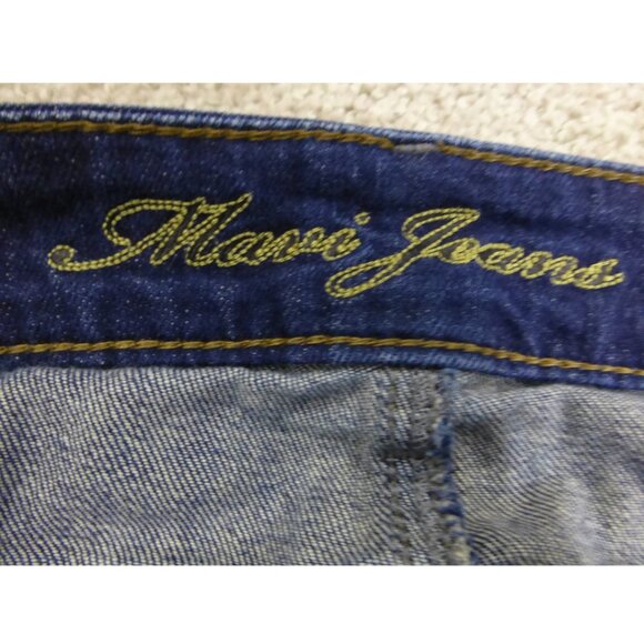 Mavi Jeans Mini Blue Denim Skirt Intentionally Distressed Hem - Picture 3 of 11